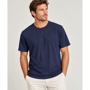 AYR The Original T Shirt Mens XL Navy Blue Crewneck Pima Cotton Casual Tee